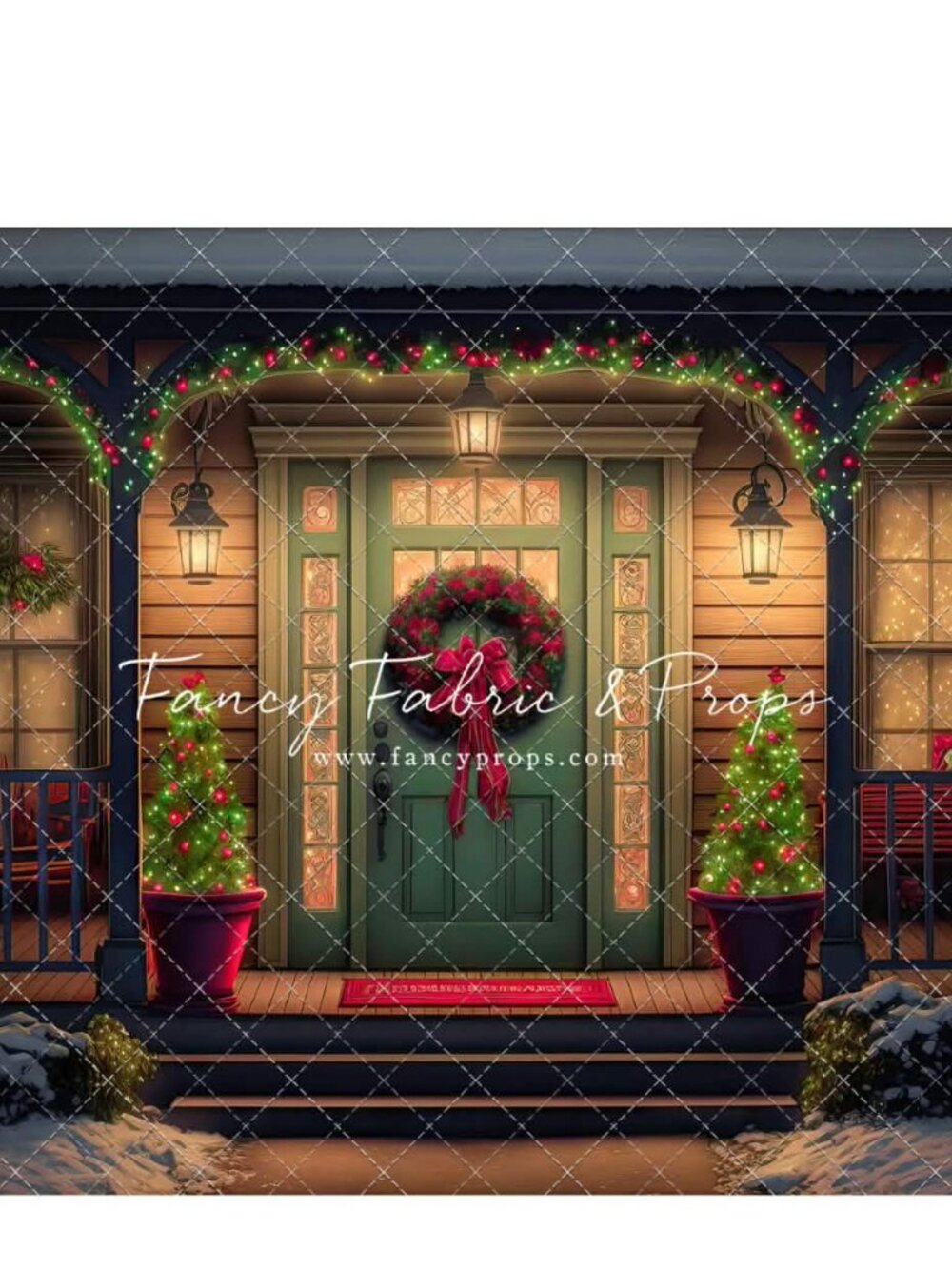 Christmas photography backdrop